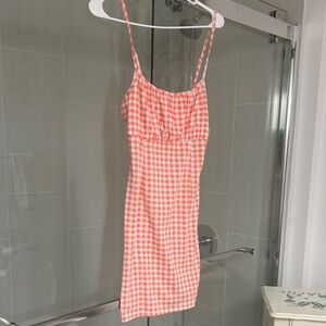 Gingham Mini Dress